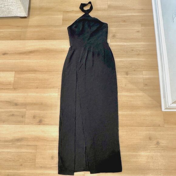 Amanda Uprichard Queen Gown in Black - Women's Large - New without Tags - Picture 3 of 7